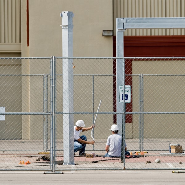 how much time can i lease the temporary fence for my work site or event in Sykesville Maryland